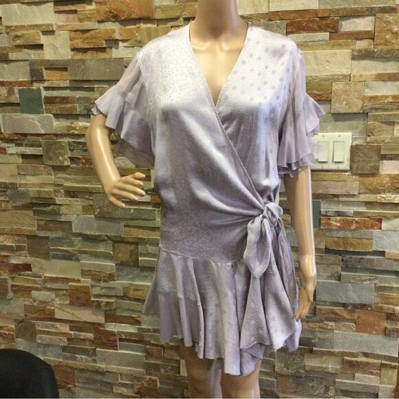 JUST CAVALLI Silk Mini Dress - Picture 1 of 8